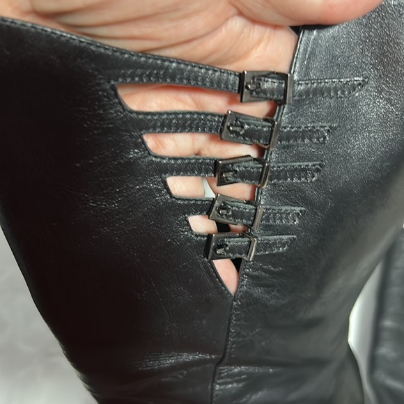 Enrico Del Gatto High Heel Leather Boots - Picture 11 of 13